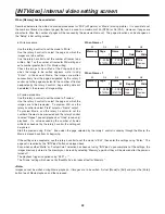 Предварительный просмотр 22 страницы Panasonic AGMX70 - AV SWITCHER Operating Instructions Manual