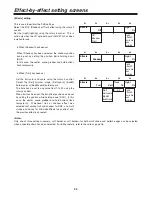 Предварительный просмотр 33 страницы Panasonic AGMX70 - AV SWITCHER Operating Instructions Manual