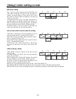 Предварительный просмотр 55 страницы Panasonic AGMX70 - AV SWITCHER Operating Instructions Manual