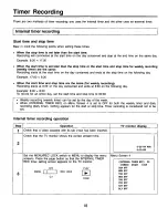 Предварительный просмотр 18 страницы Panasonic AGRT600 - TIME LAPSE VCR Operating Instructions Manual