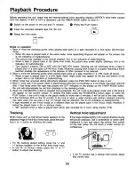 Предварительный просмотр 28 страницы Panasonic AGRT600 - TIME LAPSE VCR Operating Instructions Manual