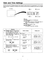 Preview for 11 page of Panasonic AGRT600AP - TIME LAPSE RECORDER Operating Instructions Manual