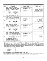 Preview for 12 page of Panasonic AGRT600AP - TIME LAPSE RECORDER Operating Instructions Manual