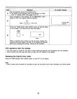 Preview for 19 page of Panasonic AGRT600AP - TIME LAPSE RECORDER Operating Instructions Manual