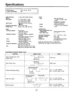 Preview for 31 page of Panasonic AGRT600AP - TIME LAPSE RECORDER Operating Instructions Manual