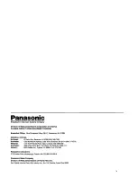 Preview for 32 page of Panasonic AGRT600AP - TIME LAPSE RECORDER Operating Instructions Manual