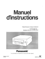 Preview for 33 page of Panasonic AGRT600AP - TIME LAPSE RECORDER Operating Instructions Manual