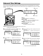 Предварительный просмотр 12 страницы Panasonic AGRT650P - TIME LAPSE VTR Operating Instructions Manual