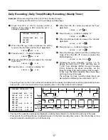 Предварительный просмотр 17 страницы Panasonic AGRT650P - TIME LAPSE VTR Operating Instructions Manual