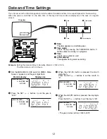 Preview for 12 page of Panasonic AGRT850 - TIME LAPSE VTR Operating Instructions Manual