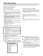 Preview for 16 page of Panasonic AGRT850 - TIME LAPSE VTR Operating Instructions Manual