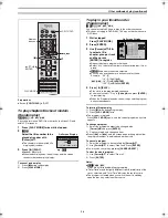 Preview for 36 page of Panasonic AGVP300 - VCR/DVD COMBO Operating Instructions Manual