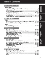 Preview for 5 page of Panasonic AGVP310 - DVD/VCR DECK Operating Instructions Manual