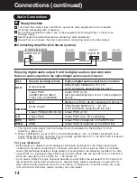 Preview for 14 page of Panasonic AGVP310 - DVD/VCR DECK Operating Instructions Manual