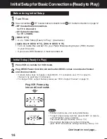 Preview for 16 page of Panasonic AGVP310 - DVD/VCR DECK Operating Instructions Manual