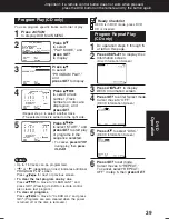 Preview for 39 page of Panasonic AGVP310 - DVD/VCR DECK Operating Instructions Manual