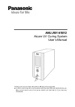 Panasonic Aicure ANUJ5012 User Manual preview