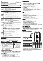 Panasonic Aicure UD40 Series Installation Manual preview