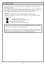 Preview for 2 page of Panasonic Aicure UD40 Series User Manual