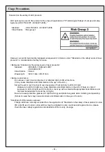 Preview for 6 page of Panasonic Aicure UD40 Series User Manual