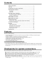 Preview for 3 page of Panasonic AJ-BS900 Operation Instructions Manual