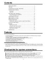 Preview for 3 page of Panasonic AJ-BS900P Operating Instructions Manual