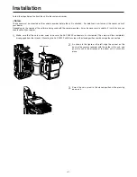 Preview for 4 page of Panasonic AJ-CA900 Operation Instructions Manual