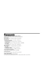 Preview for 10 page of Panasonic AJ-CA900 Operation Instructions Manual