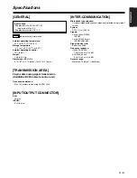 Preview for 13 page of Panasonic AJ-CA905G Operating Instructions Manual