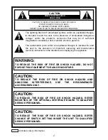 Preview for 3 page of Panasonic AJ-CA910P Operating Instructions Manual