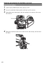 Preview for 22 page of Panasonic AJ-CVF25GJ Operating Instructions Manual