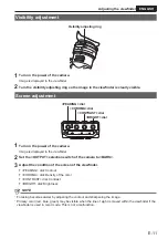 Preview for 13 page of Panasonic AJ-CVF50G Operating Instructions Manual