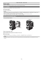 Preview for 34 page of Panasonic AJ-CX4000 Operating Instructions Manual