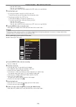 Preview for 60 page of Panasonic AJ-CX4000 Operating Instructions Manual