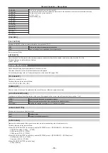 Preview for 68 page of Panasonic AJ-CX4000 Operating Instructions Manual