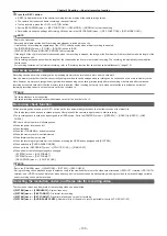 Preview for 135 page of Panasonic AJ-CX4000 Operating Instructions Manual