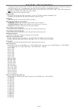 Preview for 147 page of Panasonic AJ-CX4000 Operating Instructions Manual