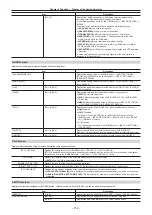 Preview for 152 page of Panasonic AJ-CX4000 Operating Instructions Manual