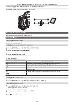 Preview for 195 page of Panasonic AJ-CX4000 Operating Instructions Manual