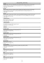 Preview for 72 page of Panasonic AJ-CX4000G Operating Instructions Manual