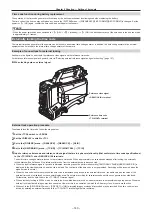 Preview for 140 page of Panasonic AJ-CX4000G Operating Instructions Manual