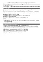 Preview for 184 page of Panasonic AJ-CX4000G Operating Instructions Manual