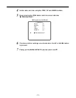 Предварительный просмотр 33 страницы Panasonic AJ-D215P Operating Instructions Manual