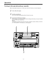 Preview for 11 page of Panasonic AJ-D250 Operating Instructions Manual