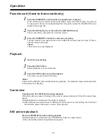 Preview for 14 page of Panasonic AJ-D250 Operating Instructions Manual