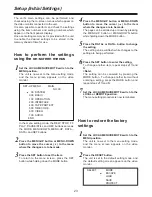 Preview for 23 page of Panasonic AJ-D250P Operating Instructions Manual