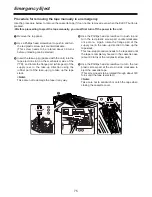 Preview for 75 page of Panasonic AJ-D250P Operating Instructions Manual