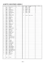 Preview for 9 page of Panasonic AJ-D255MC Parts List