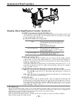 Preview for 16 page of Panasonic AJ-D400 Operating Instructions Manual