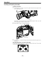 Preview for 79 page of Panasonic AJ-D400 Operating Instructions Manual